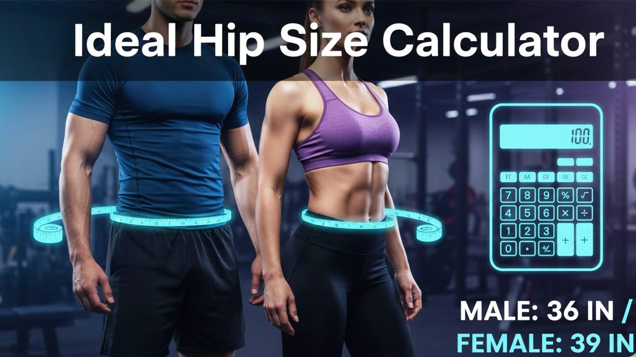 Ideal Hip Size Calculator