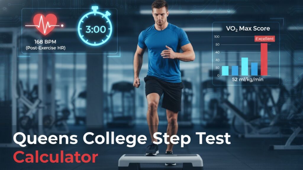 Queens College Step Test Calculator