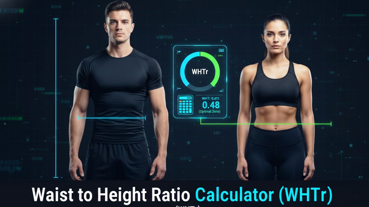 Waist to Height Ratio Calculator (WHtR)