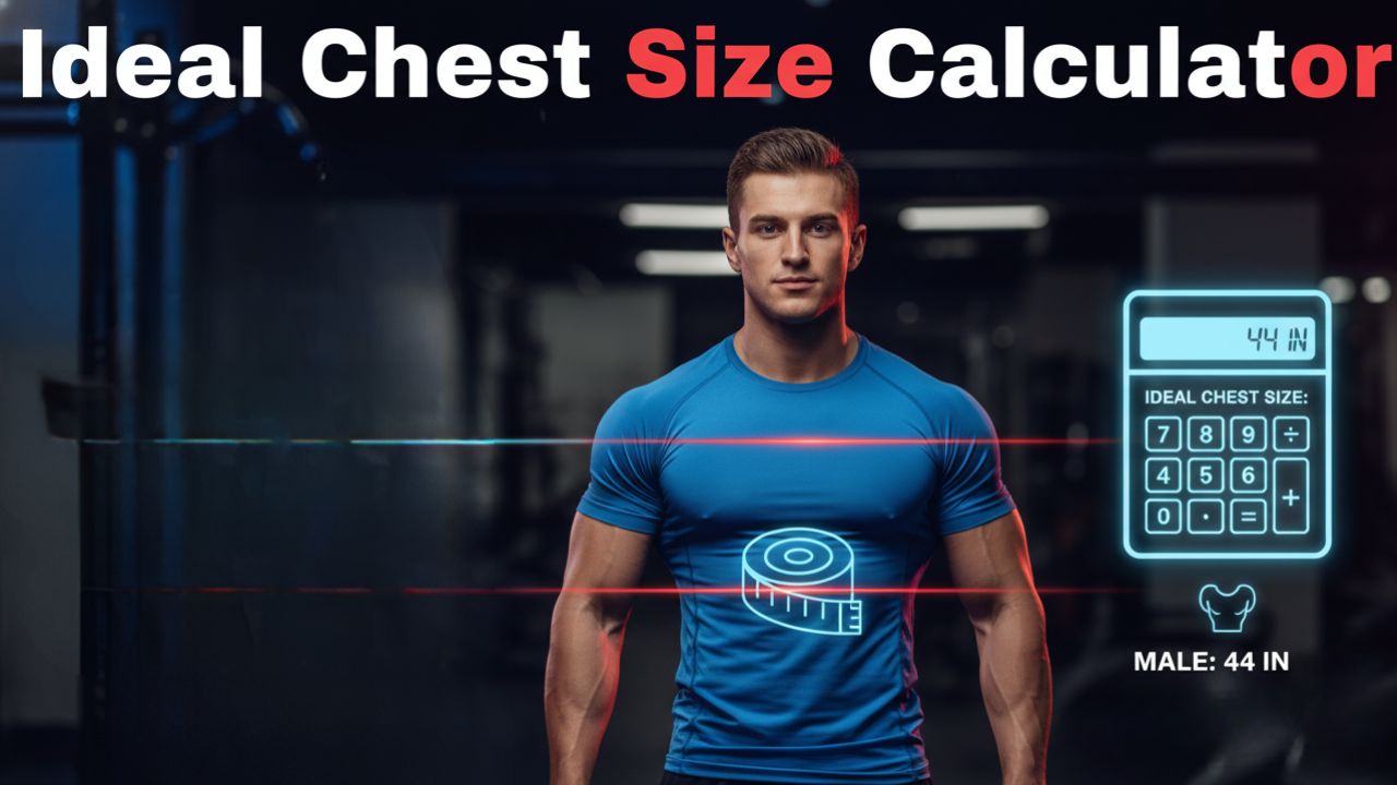 Ideal Chest Size Male Calculator